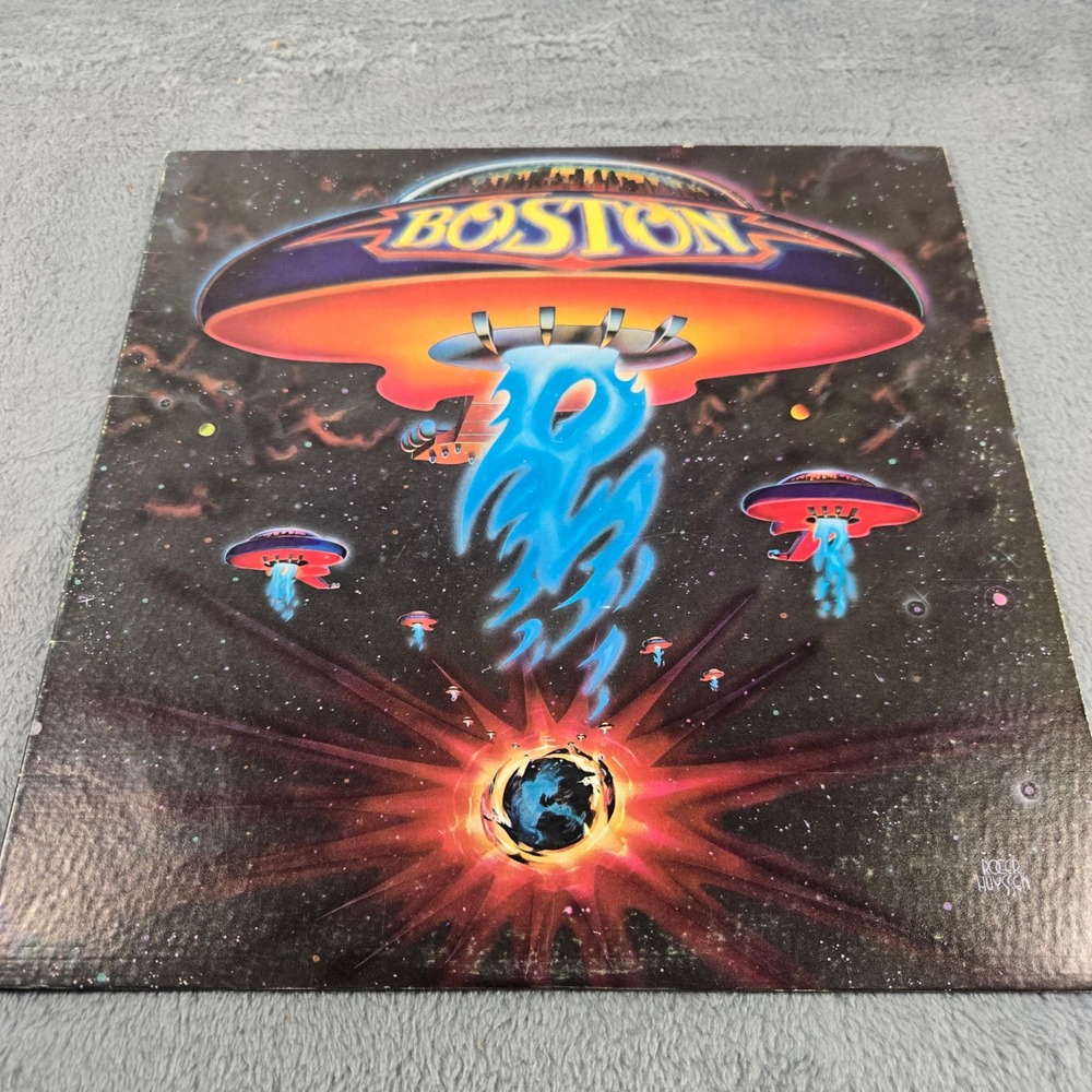 Boston Self-Titled Debut Vinyl LP 1976 Epic PE 34188 More Than A Feeling Classic